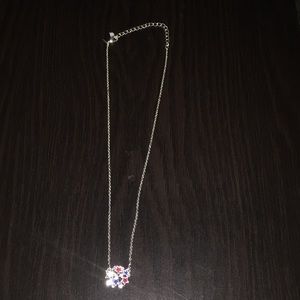 Red, White & Blue Star Necklace